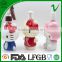 custom high quality fancy decoration plastic bottle with China supplier