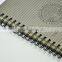 single spiral notebook with elastic closure, spiral bound journal