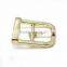 Custom Large Metal Half Center Bar Buckle With Tongue For Belt