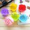 Rose Shaped 7cm Flower Muffin Cup Silicone Cake Mould