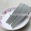 The new threaded stainless steel chopsticks chopstick palillos chinos Food bars C71