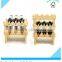 Wooden wine rack,wine display rack,wine storage rack,wood wine bottle rack