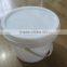 EN 3L 5L 7L 8L PP Plastic round pail with lid