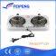 2 burners portable solid hot plates Electric Stove