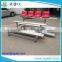 Outdoor School Easy Movable Metal Portable Bleachers Seating