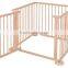 European standard 4 Side Baby Child Wooden Foldable Kids Playpen Baby Playpen