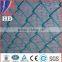 Plastic coated diamond chain link fence