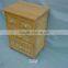 2016 meierjia wooden storage cabinet with 4 wood drawers
