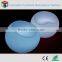 Plastic living room furniture LED round sofa set