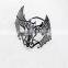 New Black Swan Laser Cut Metal Womens Mardi Gras Venetian Masquerade Mask