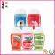 Portable hand sanitizer dispenser with plastic bottle for health