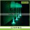 Rechargeable PE plastic water-drop floor lamp with LED rgb lamp