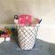 Home Wire Double Laundry Hamper With Liner