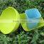 High temperature food grade Non-toxic Portable Bamboo Fiber Dinnerware Sets
