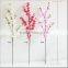 SJ20170009 artificial peach flower branch silk peach branch decoration