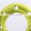 TPR pet toy hollow ring with paw patterns hot sale dog toy