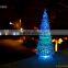 plastic acrylic artificial led christmas tree wholesales