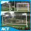 Portable full size football soccer goals with wheels LYM-732A