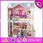 New style 14 furniture pieces children luxury wooden toy dream cottages W06A225