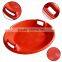 PLASTIC FLYING SAUCER SNOW SLEDS Downhill Pro Disc Winter Saucer Snow Sled snow fly