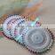 Plastic 38mm colorful round ball head head pin for decoration