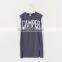 Korean dresses new fashion lady and girls combed cotton long dress