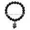 diy stainless steel charms string woven bracelets color enamel stainless steel charms wax cord bracelets premium gifts 2017