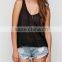 Wholesale Open Side Tank Top Loose Fit Crop Tops