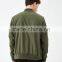 2017 Spring Wholesale Classic Men Women Plain Nylon Custom Bomber Jacket