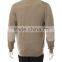 High Quality Light Weight Knitted Yellow Button-Closured Cashmere Sweater Men with Sleeve Patches