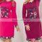 TOP DESIGN WINTER ARABIC COUPLE NIGHTGOWNS FOR BEAUTIFUL WOMEN THICK POLYESTER COTTON O-NECK WITH BUTTON STYLE NIGHTGOWNS