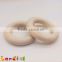 Eco Bunny Ears DIY Teething Toy Maple Wooden Ring For Baby