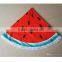 Watermelon beach towels 100% cotton printed beach towel with tassel sabt