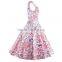 onen Z&M Women Floral FallDress Vintage Rockabilly Tunic Dresses