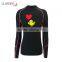 Women Long Sleeve Rash Guard Printing Logo Cheap Price Compression