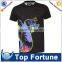 Provide OEM service unisex 100% polyester plain tshirts