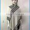 Wholesale 2017 latest fashion women hooded knit poncho