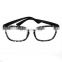 2017 New Arrival Fashion Unisex Men Women Matter Black Retro Plain Lense Glasses