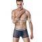 New design plain nylon spandex see-through mesh mens sexy underwear panties wholesale