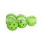 Colorful outdoor plastic hollow ball,indoor Dura cricket pickleball