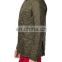 Army Green Men Padded Quilted Jacket