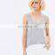 summer casual button down ladies cotton singlets