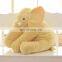 Elephant baby plush toys wholesale 60cm elephant plush pillow soft plush toys