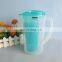 1.8L plastic pitcher wholesale with 4 cups