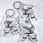 Cutom size and shape EVA foam keychain,floating keychain for gifts