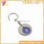 2016Wholesale Custom Metal Trolly Coin Keychain /Coin Holder Keychain