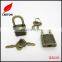 Anti-brass colored jewelry box padlock