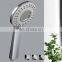 Rotating 3 Way 2 in 1 Rainfall SPA Massage Shower combo Set