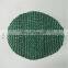 85% blockage 150gsm  dark green Virgin HDPE sun privacy netting wiht 1*150m roll