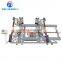 Vertical four point Upvc window welding machine for welding window